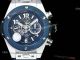 Super clone Hublot Big Bang 7750 chronograph blue strap ss case (2)_th.jpg